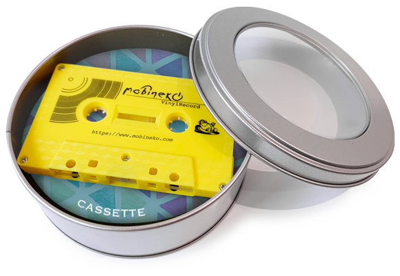 Round metal tin tapes