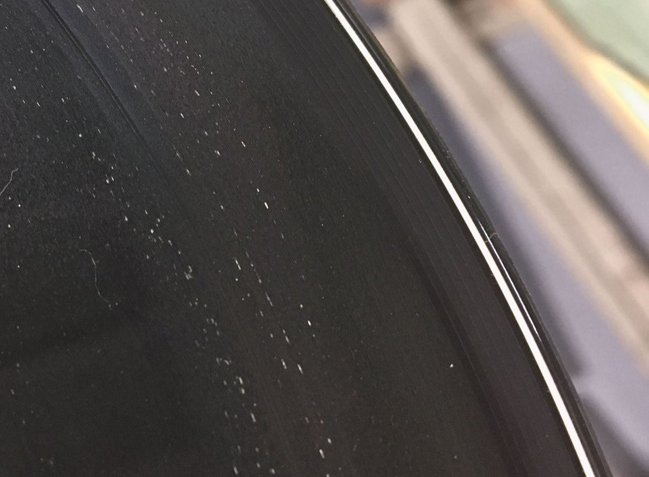 Stitching on vinyl